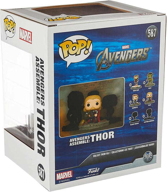 Funko Pop! Marvel Avengers Deluxe Thor (587) Special Edition Bobble-Head
