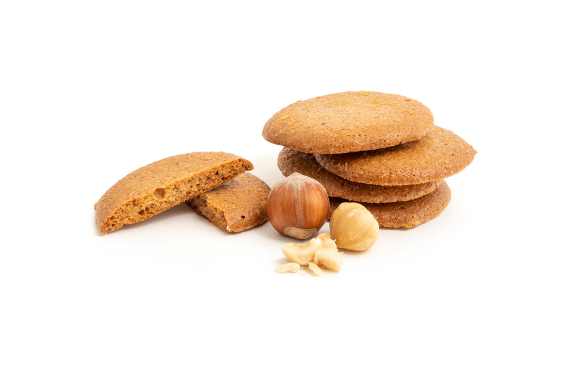 Tegole Biscotti alla Nocciola Piemonte IGP, Senza Glutine