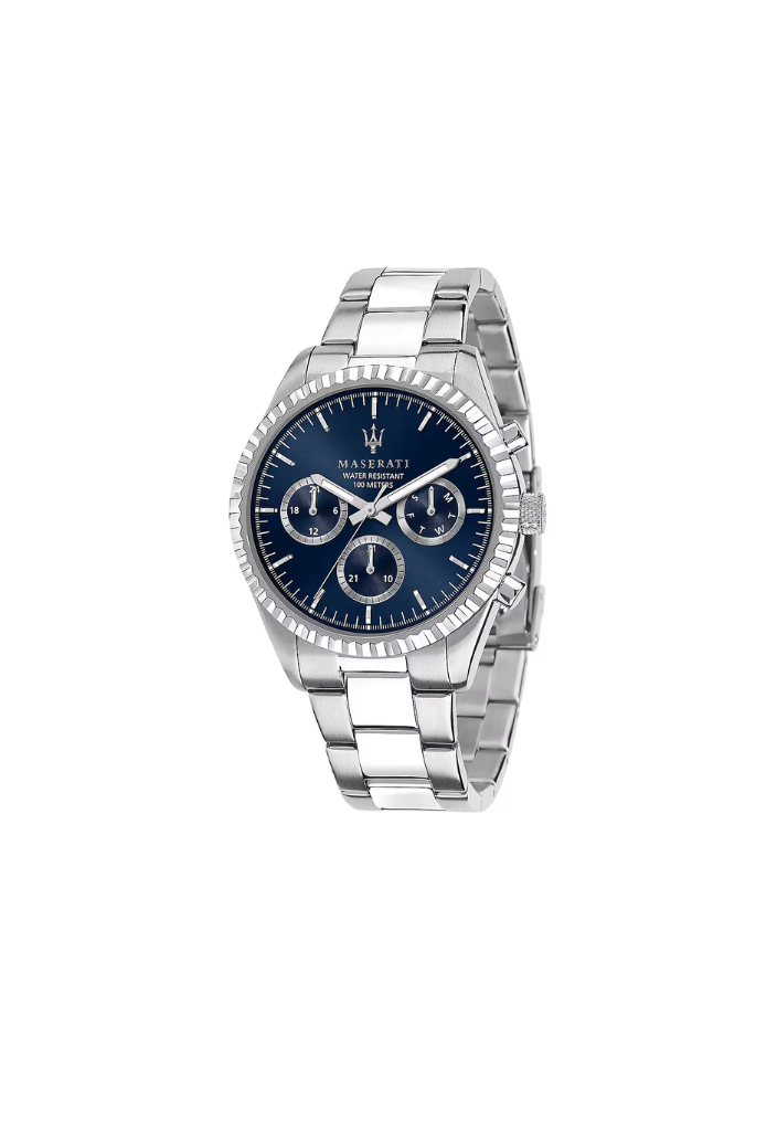 Maserati Competizione R88 Watch – steel with blue dial