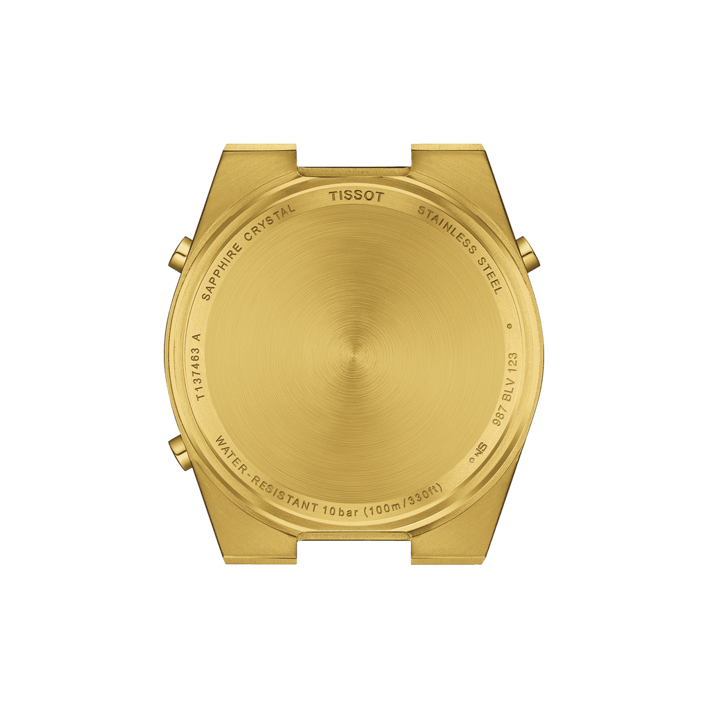 Tissot PRX Digital – Quarzo Swiss Made, schermo digitale dorato, 40mm – T137.463.33.020.00