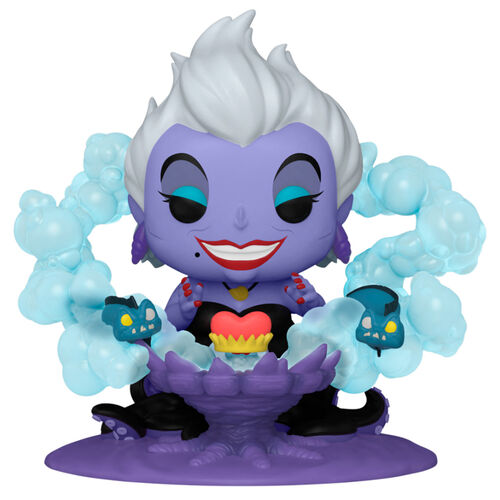 Funko Pop! Disney Villains - Ursula On Throne (1089) Vinyl Figure 15 Cm Mermaid