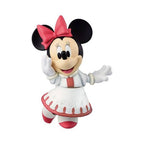 BANPRESTO Q POSKET DISNEY - FLUFFY PUFFY MINNIE MOUSE FIGURINE BANDAI 10CM