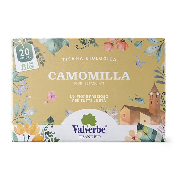 Valverbe Chamomile Herbal Tea 20g - 20 Tea Bags