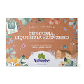 Tisana Curcuma, Liquirizia e Zenzero Valverbe 30g - 20 Filtri