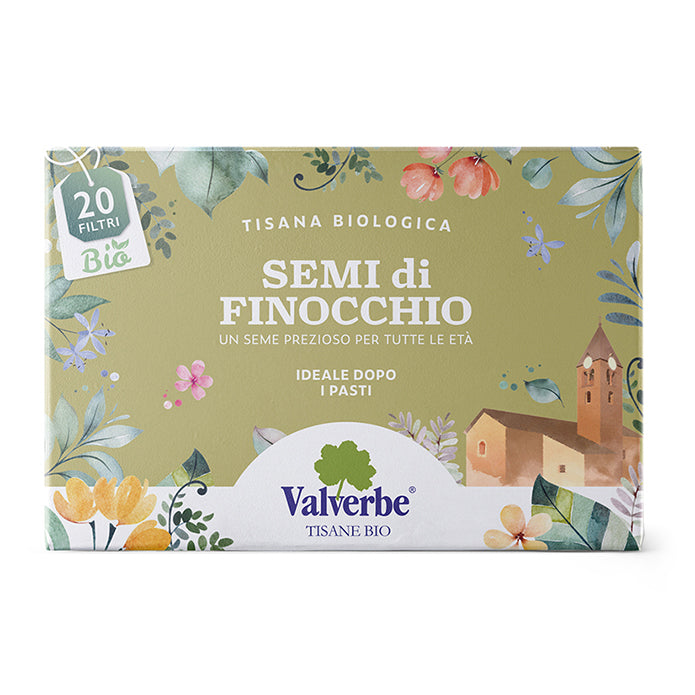 Valverbe Fennel Seed Herbal Tea 30g - 20 Filters