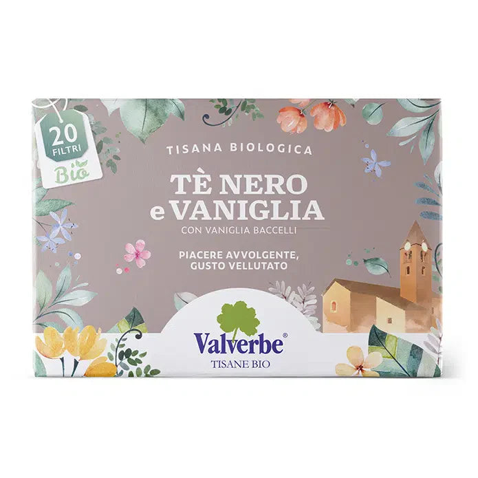 Valverbe Black Tea and Vanilla 30g - 20 Filters