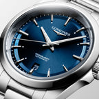 Longines orologio Conquest 38mm blu automatico acciaio L3.720.4.92.6