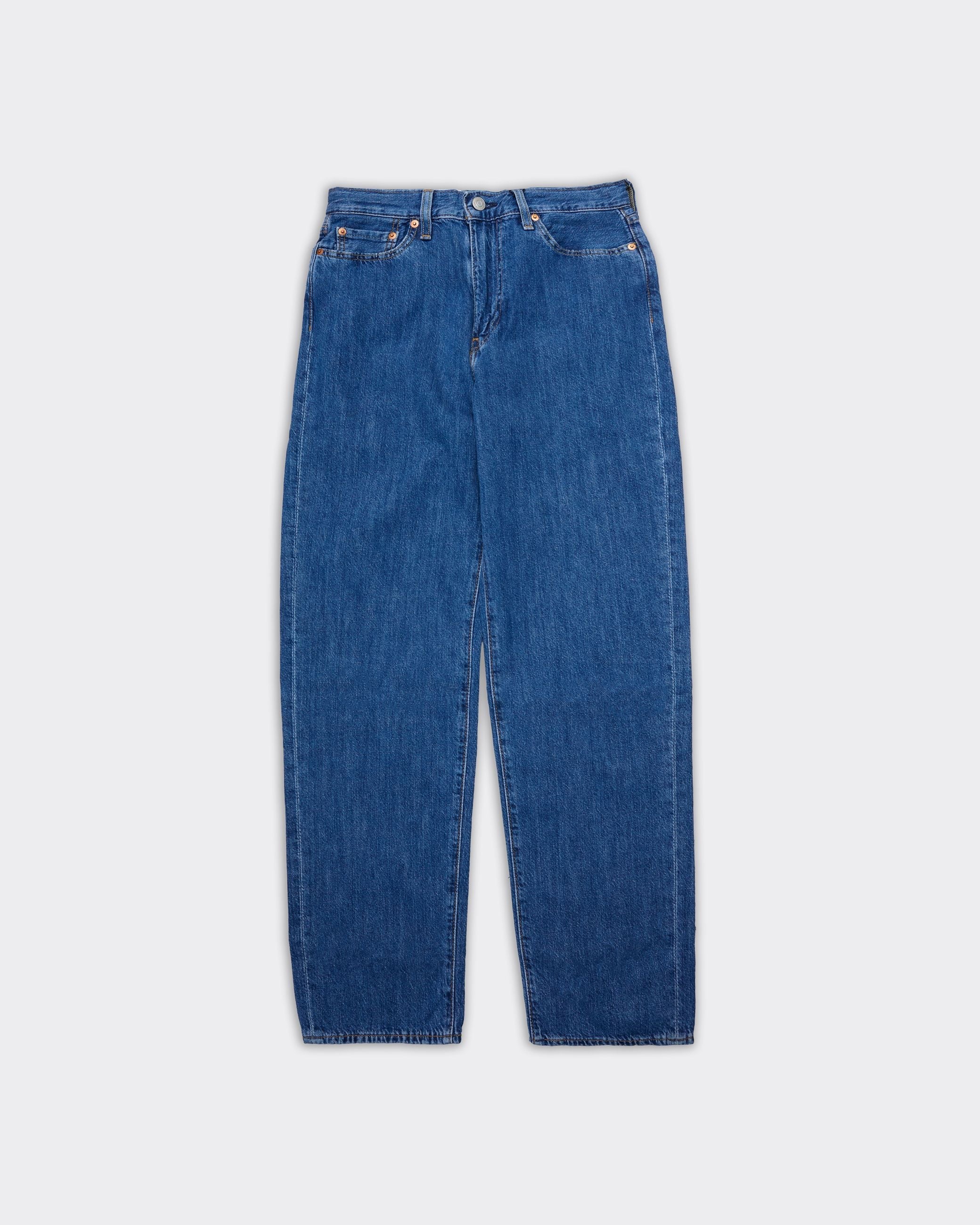 Jeans Loose 568 Straight 'Tailored Scholar' Med Indigo