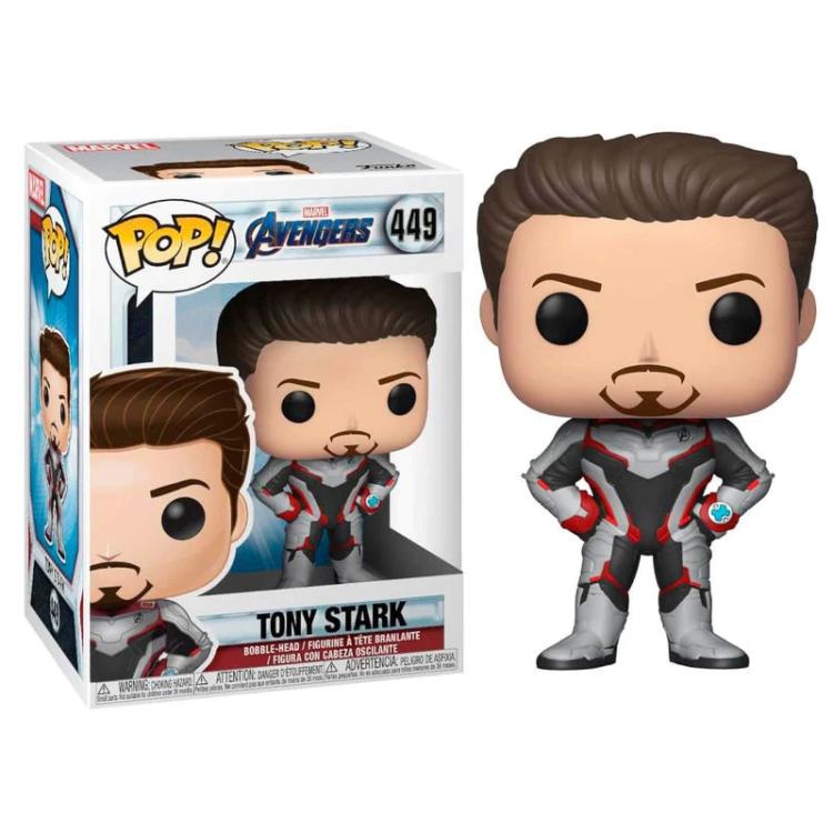 Funko Pop! Marvel Avengers Endgame - (449) Tony Stark Vinyl Figure Iron-Man 9Cm