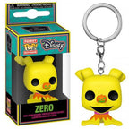 Funko Pop! Keychain Disney - Nightmare Before Xmas Blacklight Zero Keychain