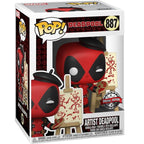 Funko Pop! Marvel Deadpool - (887) Artist Deadpool Special Edition Figure 9cm