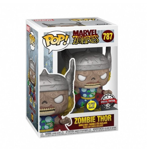 Funko Pop! Marvel Zombies - Zombie Thor (787) G.T.I.D. Special Edition Glows