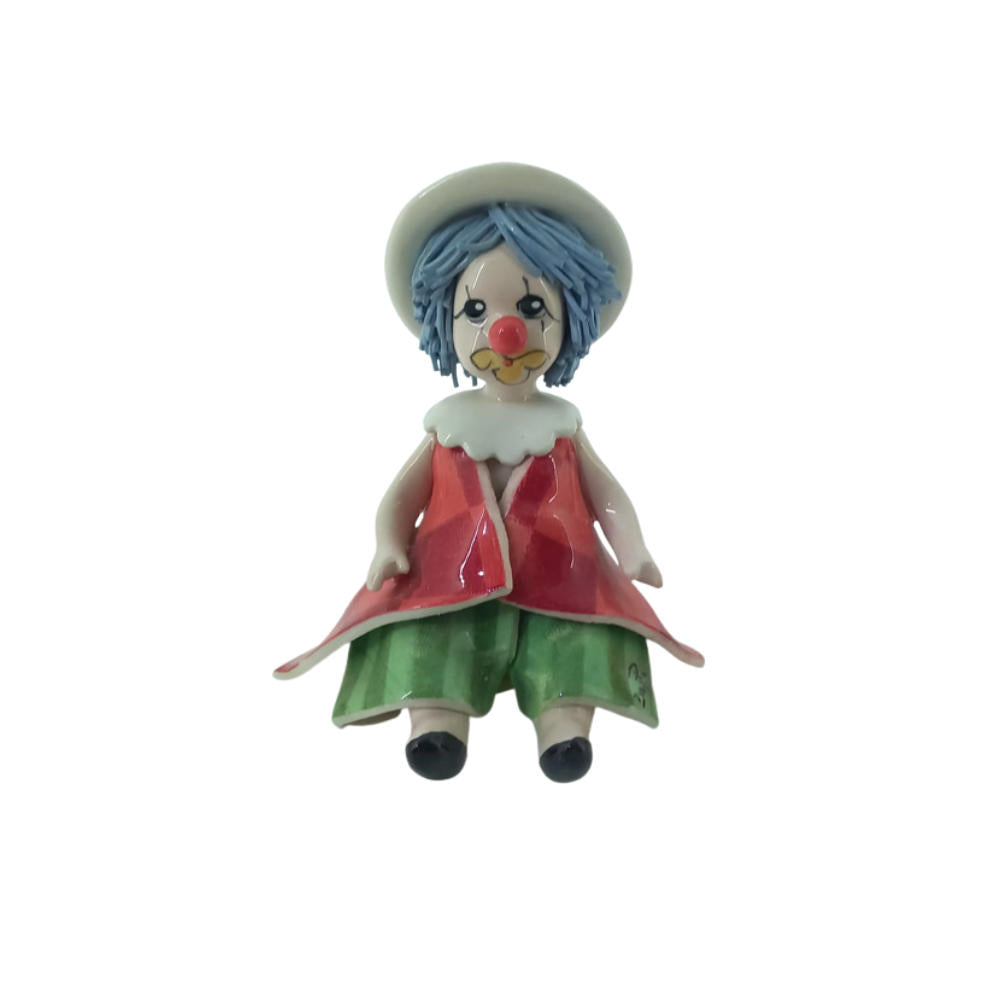 Zampiva Clown Porcelain H 9x8 cm 20112
