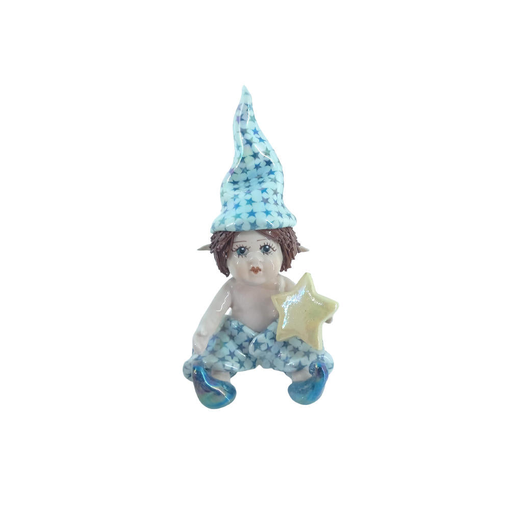 Zampiva Heavenly Wizard with Star Ceramic H 9.5 cm