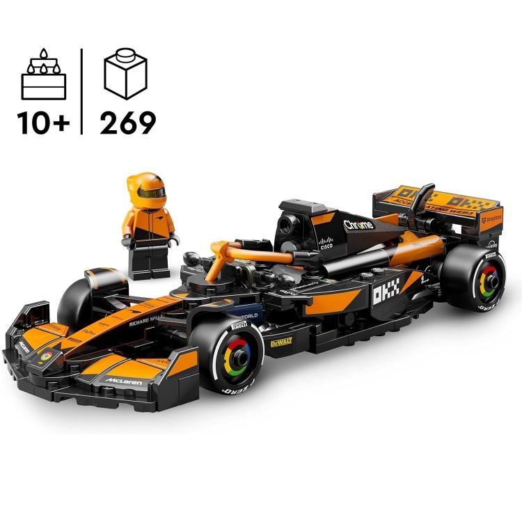 Lego Speed Champions McLaren F1 Team 77251 Formula 1 Race Car Building Toy