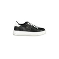 BLAUER Scarpe Sportive Donna Nere con Strass e Dettagli Bianchi