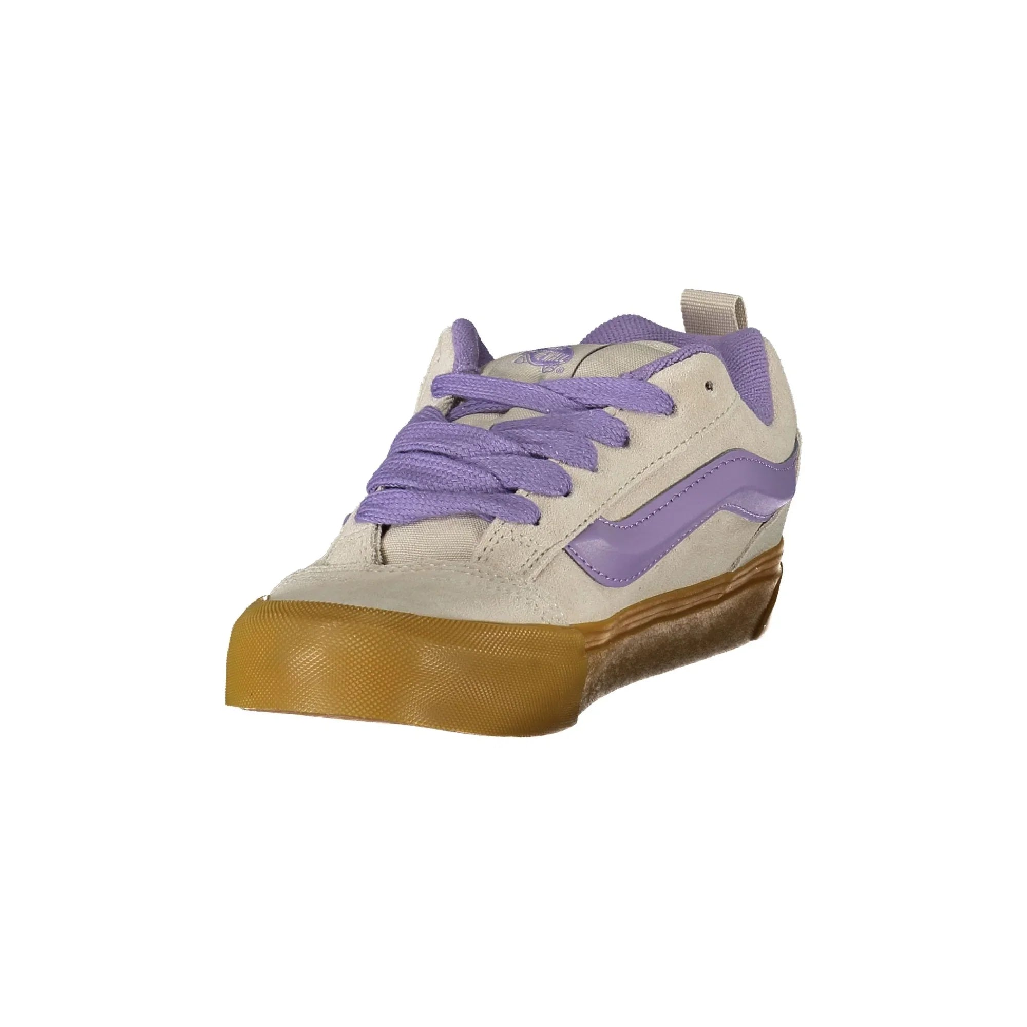 VANS Women's Grey Sneakers with Wisteria Details