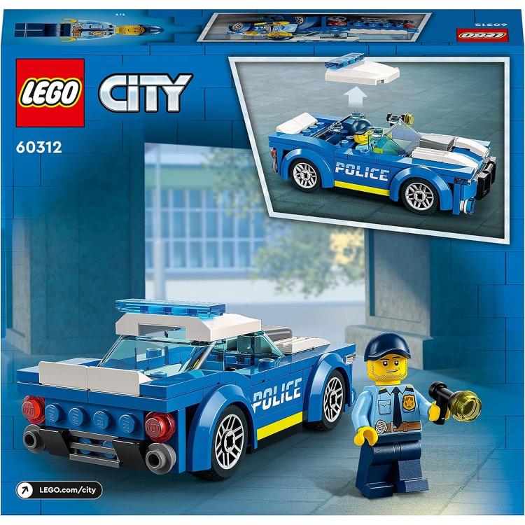 LEGO - City 60312 (Police Patrol Car) Building Car Set 94 Pieces 5+