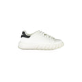 GAELLE PARIS Scarpe Sneakers Uomo Bianche con Dettagli a Contrasto