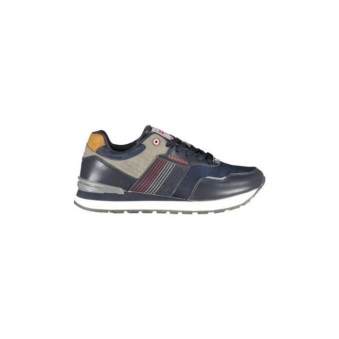 CARRERA Sneakers Uomo Blu con Dettagli a Contrasto e Logo