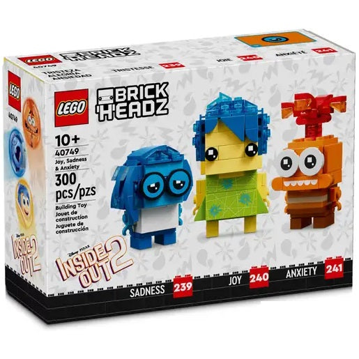 Lego - Brickheadz 40749 Disney - Inside Out 2 (Joy, Sadness & Anxiety)