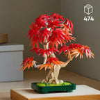 Lego - Flowers 10348 Botanicals Japanese Red Maple Bonsai - 474 Pcs Set 18+