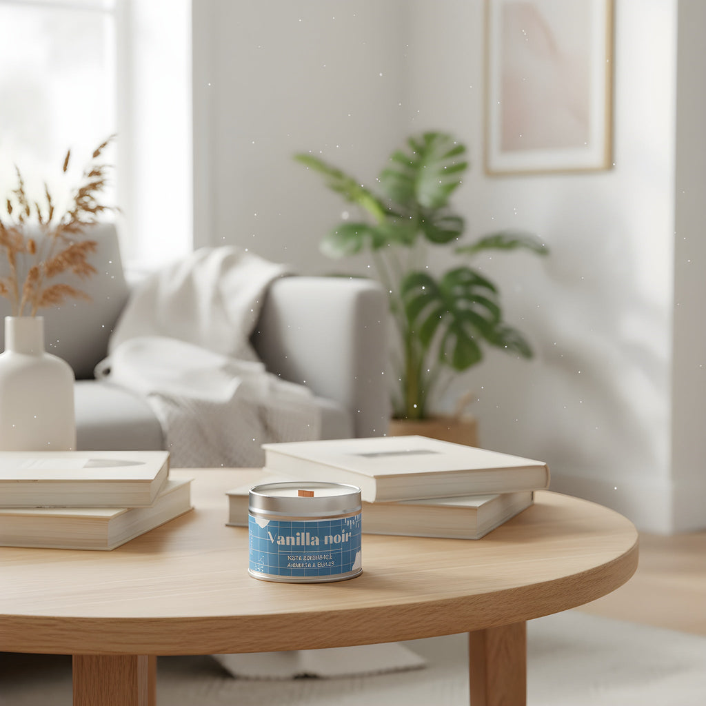 Candle Vanilla noir | black vanilla and sandalwood