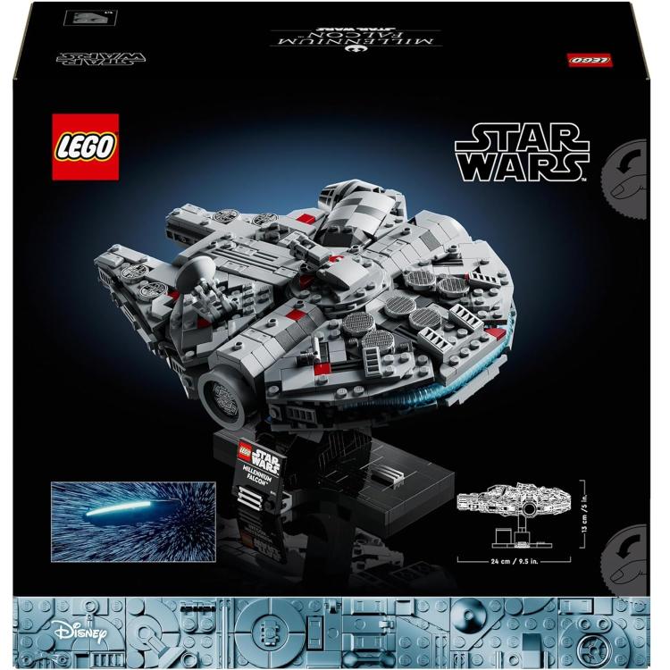 Lego - Star Wars 75375 (Millennium Falcon) 921 Pieces Disney - 25th Anniversary 18+