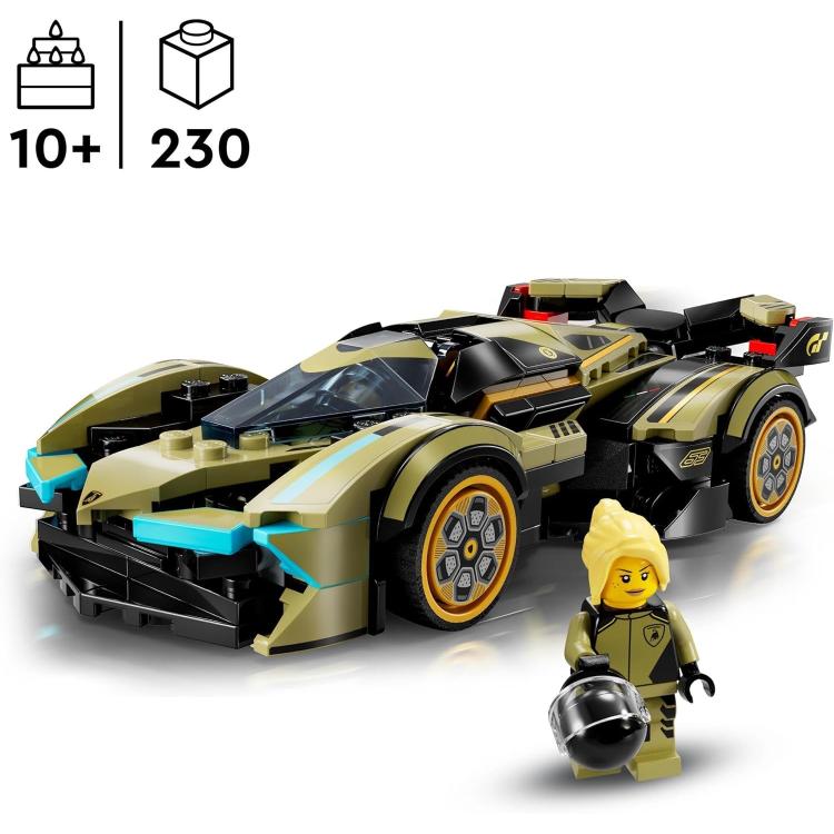 Lego Speed Champions Lamborghini Lambo V12 Vision Gt 76923 Building Model
