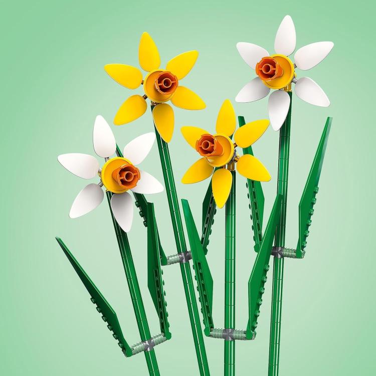 Lego - Creator Daffodils 40747 Bunch of Artificial Flowers Sunflowers Building Set 216 Pieces