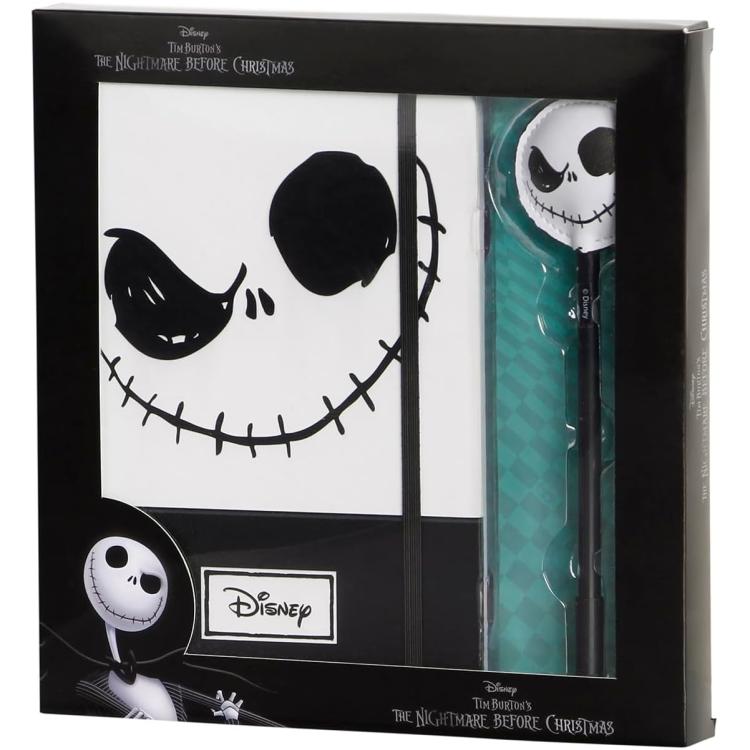 Karactermania Nightmare Before Christmas Diary with Ballpoint Pen Disney Nbc Set