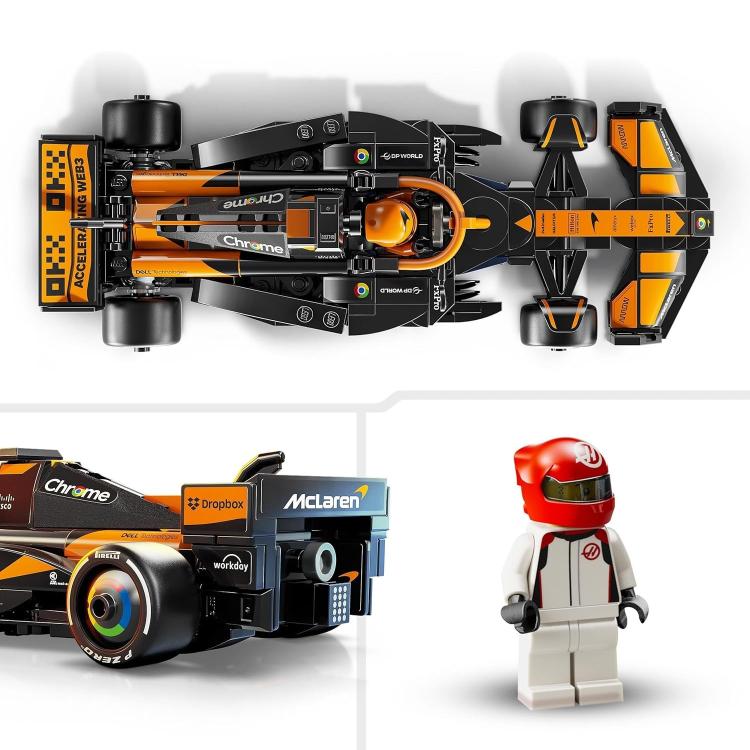 Lego Speed Champions McLaren F1 Team 77251 Formula 1 Race Car Building Toy