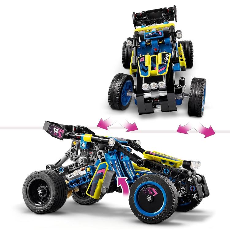 Lego - Technic 42164 (Off-Road Race Buggy) Off-Road Race Rally Car Set 219 Pcs 8+