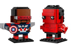 Lego - Brickheadz 40668 Marvel Studios Captain America Red Hulk Figures 242+243