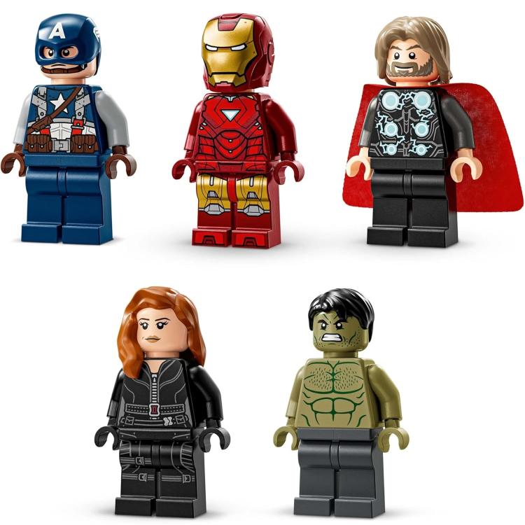 Lego - Marvel Logo 76313 Set (Marvel Signature) Building Toy 5 Mini Figures 931Pcs 12+