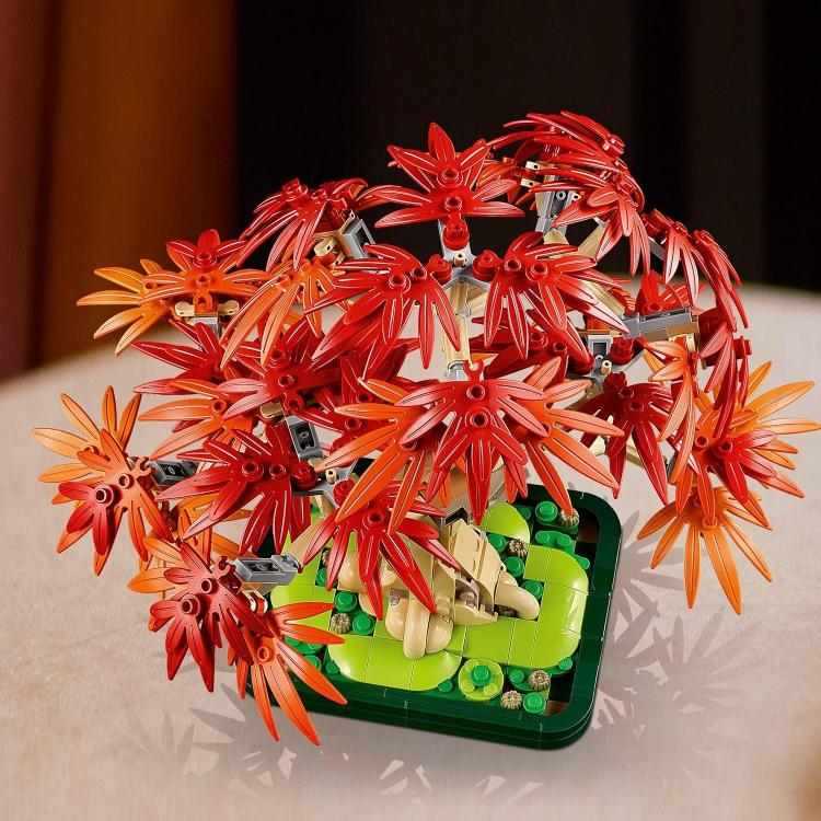 Lego - Flowers 10348 Botanicals Japanese Red Maple Bonsai - 474 Pcs Set 18+
