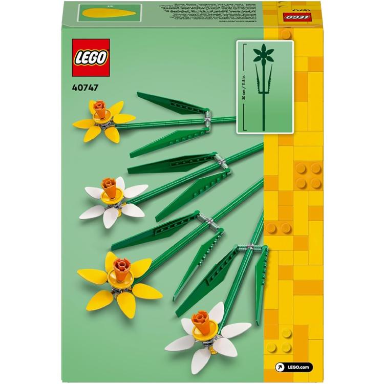 Lego - Creator Daffodils 40747 Bunch of Artificial Flowers Sunflowers Building Set 216 Pieces