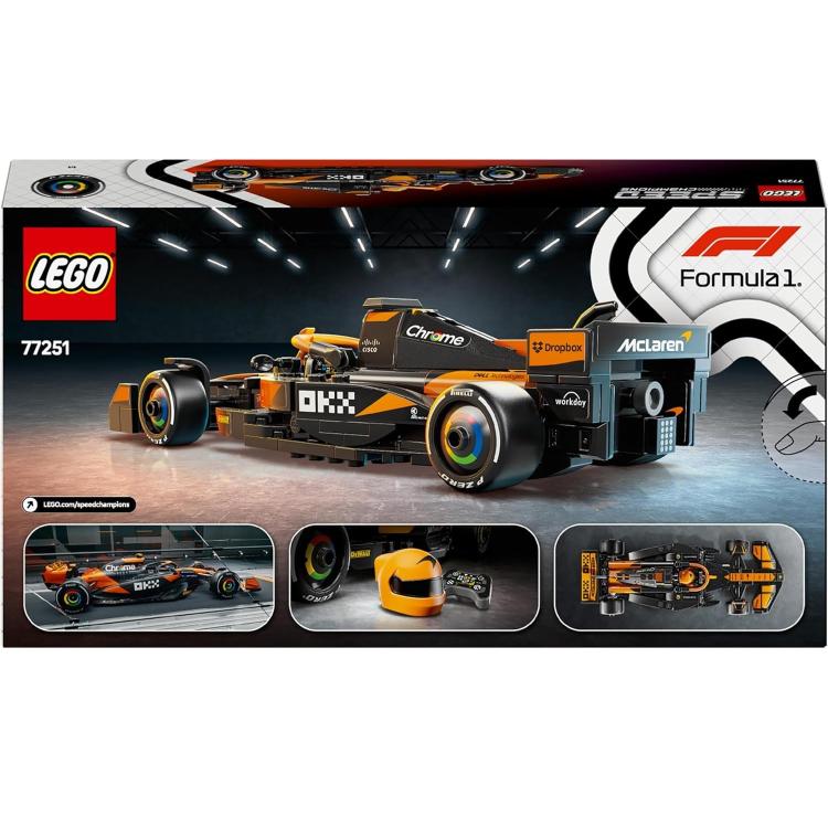 Lego Speed Champions McLaren F1 Team 77251 Formula 1 Race Car Building Toy