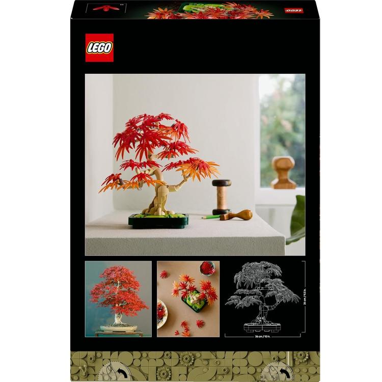 Lego - Flowers 10348 Botanicals Japanese Red Maple Bonsai - 474 Pcs Set 18+