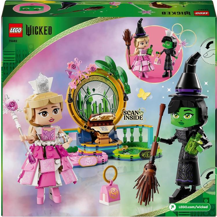 Lego - Wicked 75682 (Elphaba & Glinda Figures) Building Toy 558Pcs 10+
