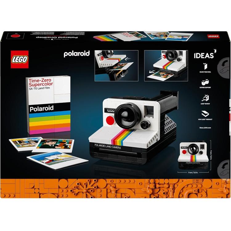 Lego - Ideas 21345 Polaroid OneStep SX-70 Camera Vintage Building Kit 516 Pcs