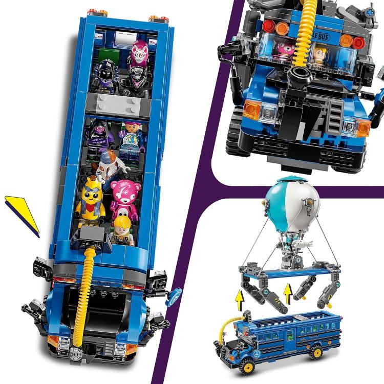 Lego - Fortnite 77073 (Battle Bus) Battle Bus - Building Blocks 954 Pcs 10+
