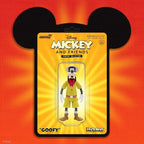 Super7 Disney Mickey & Friends Goofy "Goofy" Action Reaction Figure Mickey Mouse 9Cm