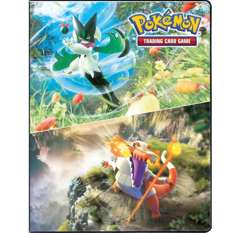 Pokemon 9-Pocket Album Paldea Evolved: Meowscarada Binder 252 Cards