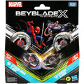 Hasbro - Beyblade X Marvel 2-Pack Tops Spider-Man 3-60F Vs Venom 3-80N