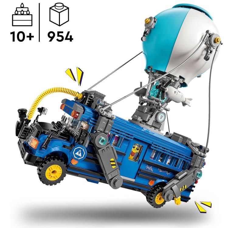 Lego - Fortnite 77073 (Battle Bus) Battle Bus - Building Blocks 954 Pcs 10+