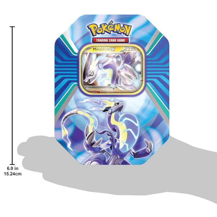 Pokemon Tin: Paldea Legends (Miraidon) TCG Box Trading Card Game
