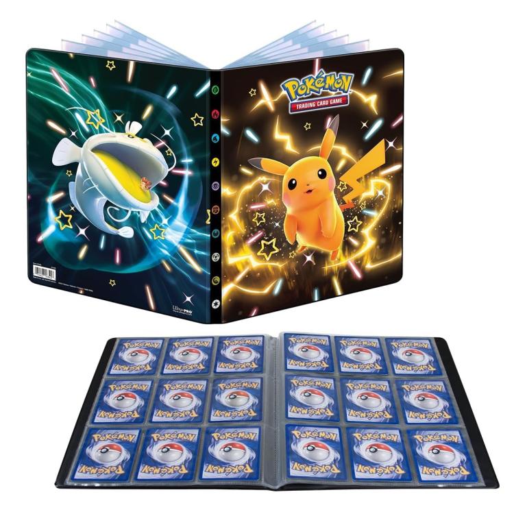 Pokemon 9-Pocket Portfolio Paldean Fates: Pikachu/Dondozo Binder 252 Cards