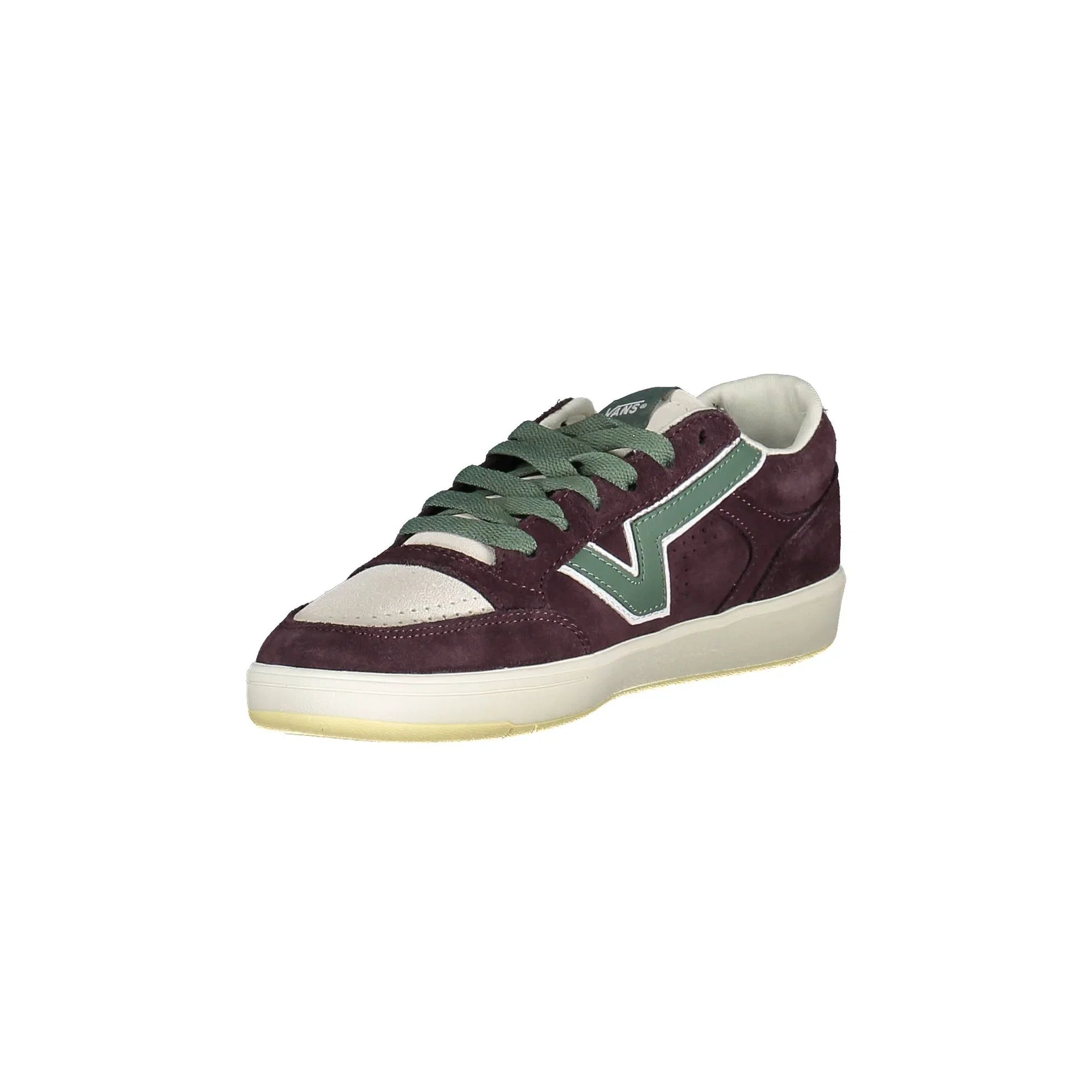 VANS Men's Purple Sneakers with Contrast Details