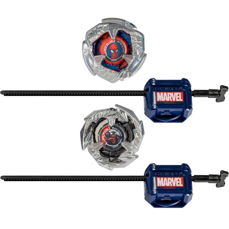 Hasbro - Beyblade X Marvel 2-Pack Tops Spider-Man 3-60F Vs Venom 3-80N